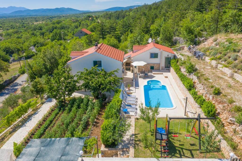 Three-Bedroom Villa With Private Pool Lovreć Kültér fotó